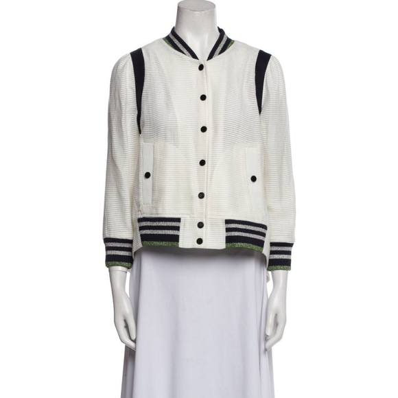 Veronica Beard Bomber Jacket Size 6 - Picture 3 of 6